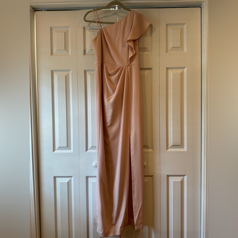 Adrianna Papell One-Shoulder Dress